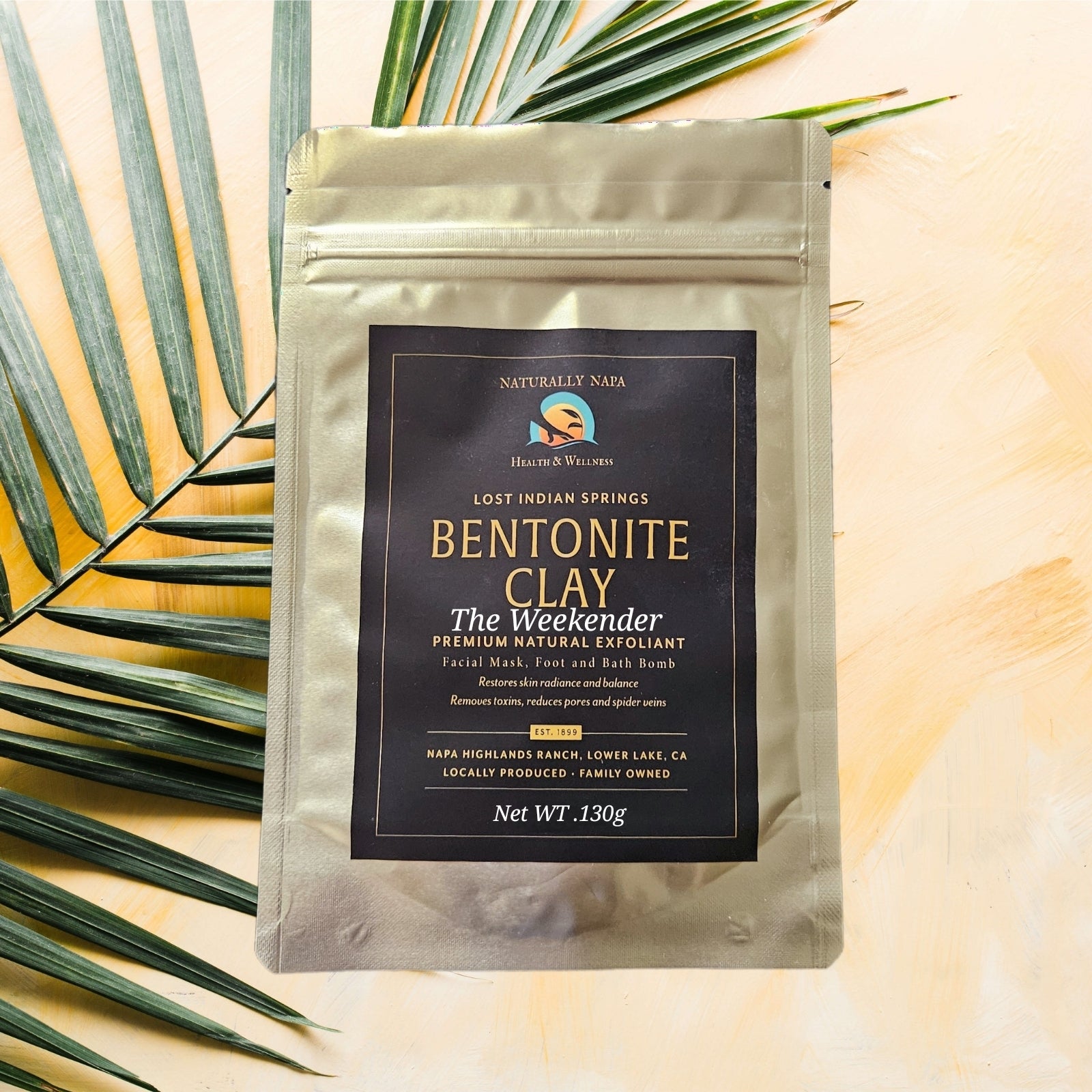 Naturally Napa "Lost Indian Springs" Premium Bentonite Clay Treatment The Weekender